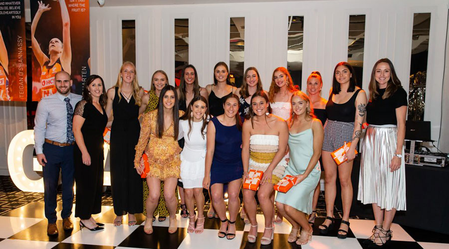 The Canberra GIANTS had another successful season making the finals for a third consecutive year. The team joined us in Sydney and were recognised for their efforts on the night.