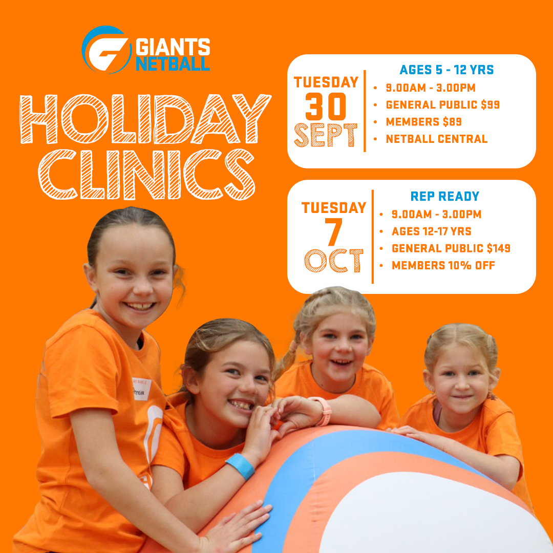 GIANTS Netball Clinic - Junior